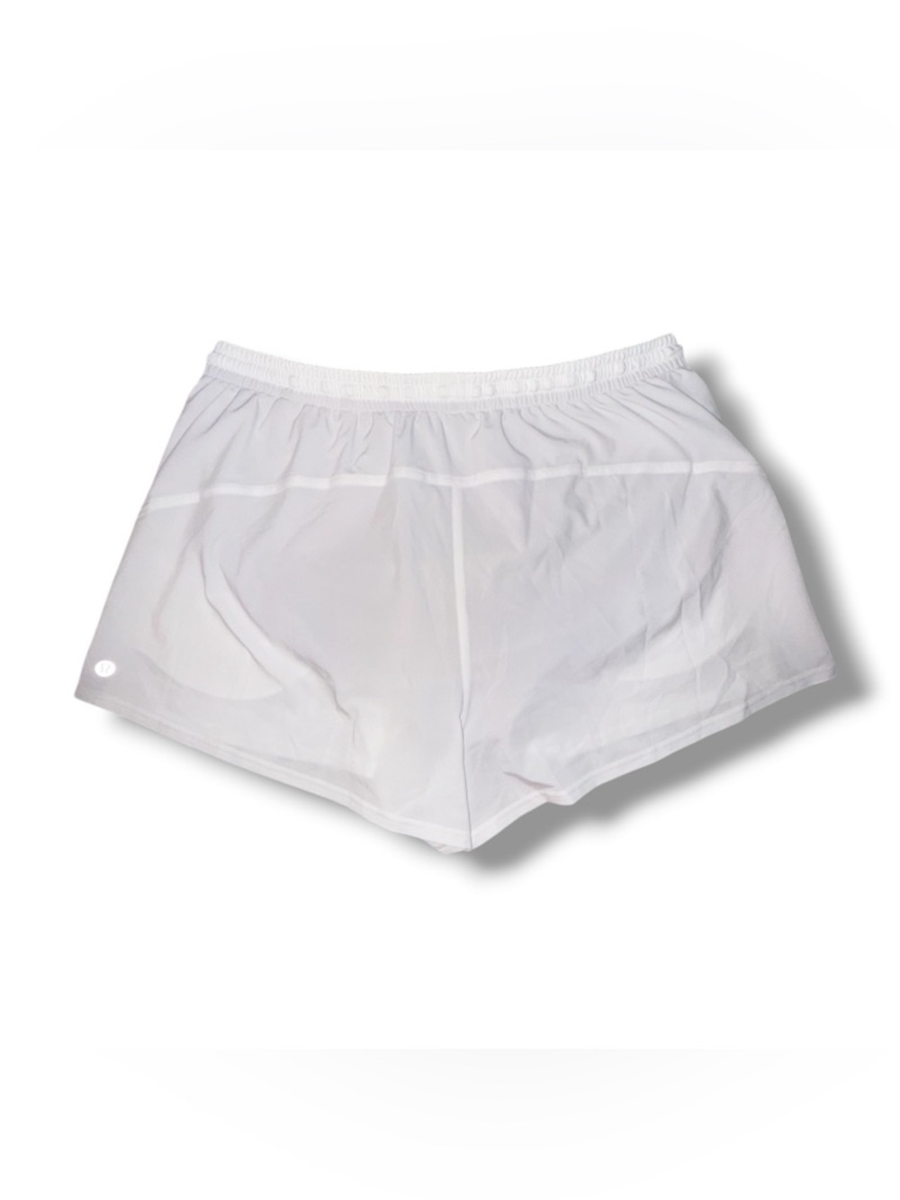 NWT LULULEMON 3" Pace Rival High-rise Shorts - White Size 14 - Picture 5 of 9